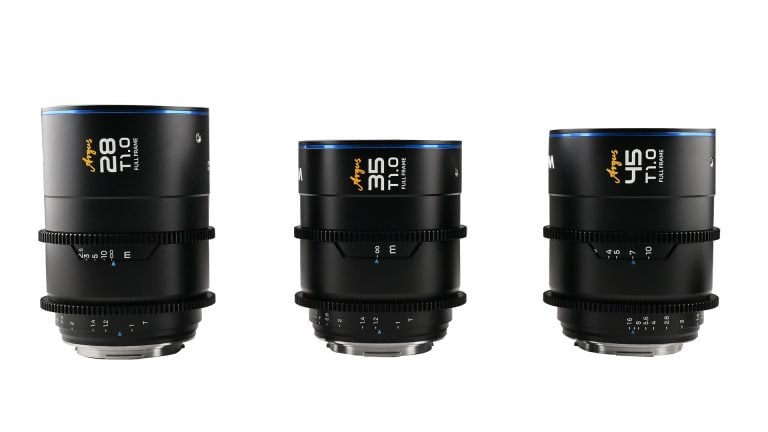 The Laowa Argus T1 Cine series are incredibly fast cinema lenses