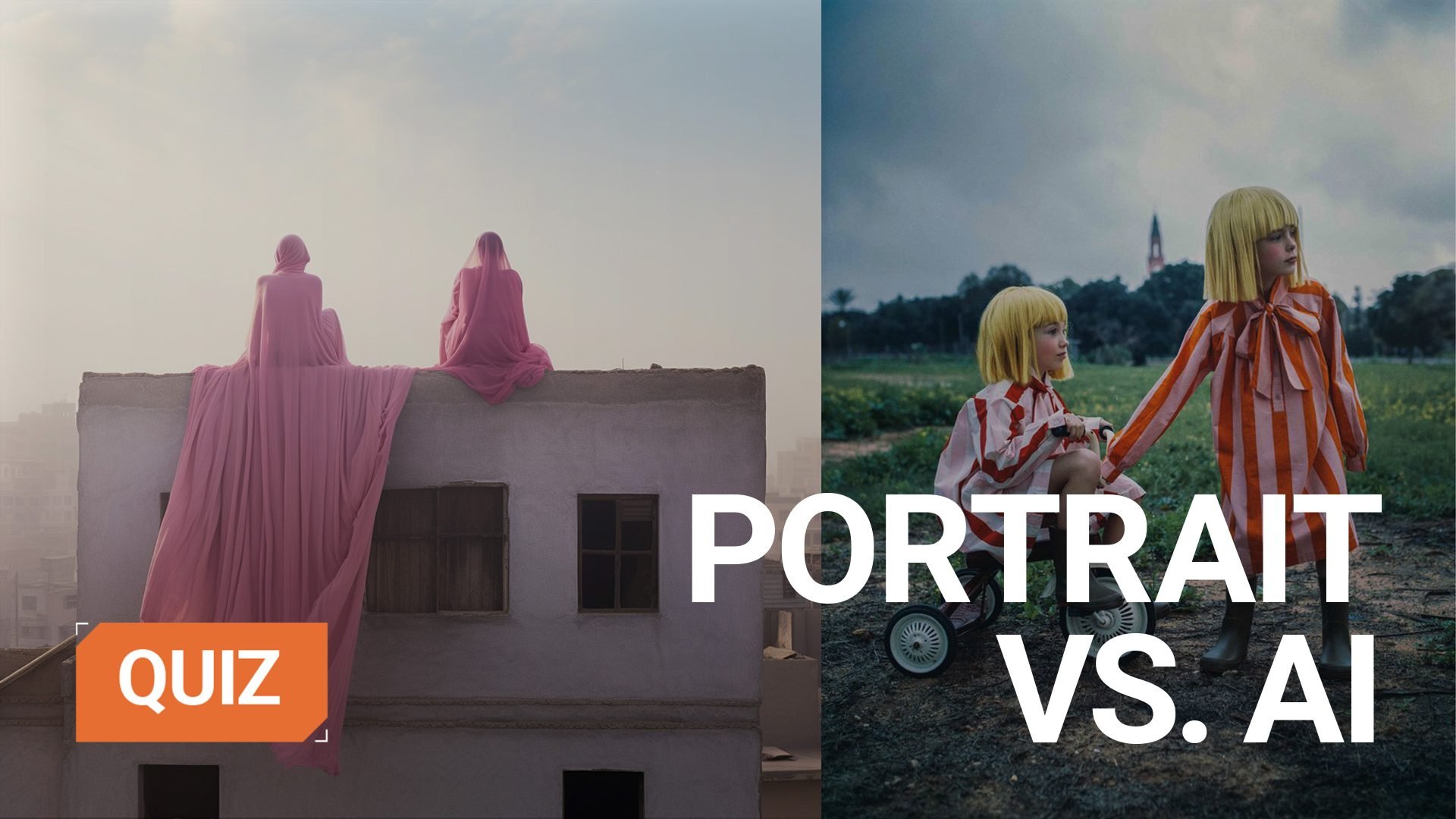 quiz portrait vs AI quiz