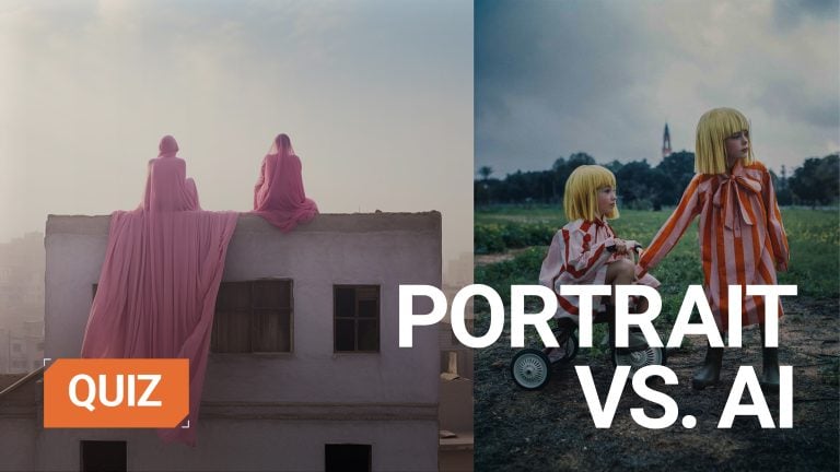 quiz portrait vs AI quiz