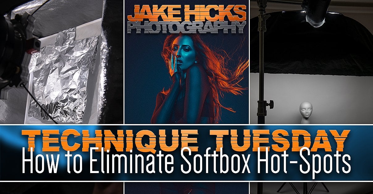 Eliminate Softbox Hot Spots