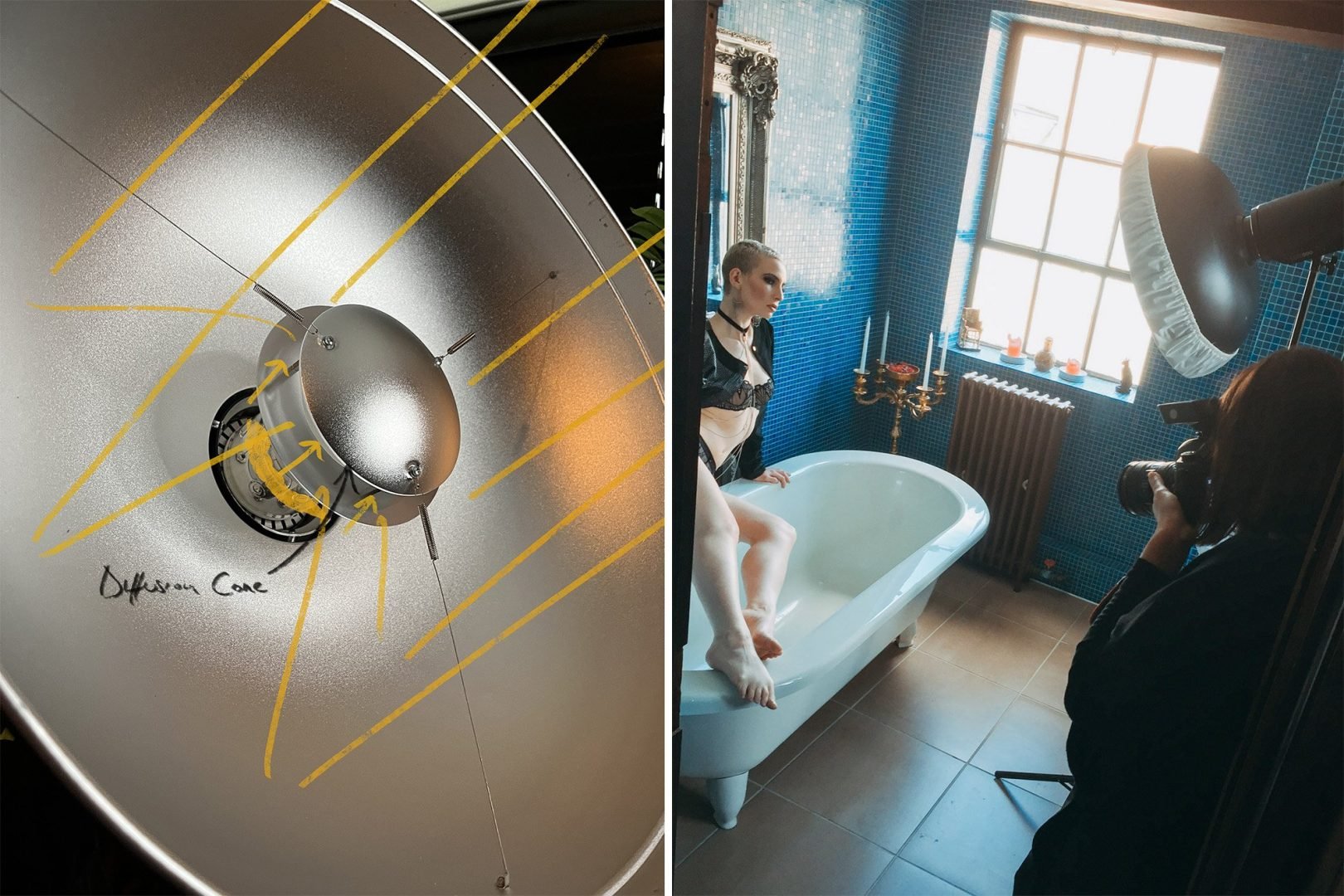 Eliminate Softbox Hot Spots