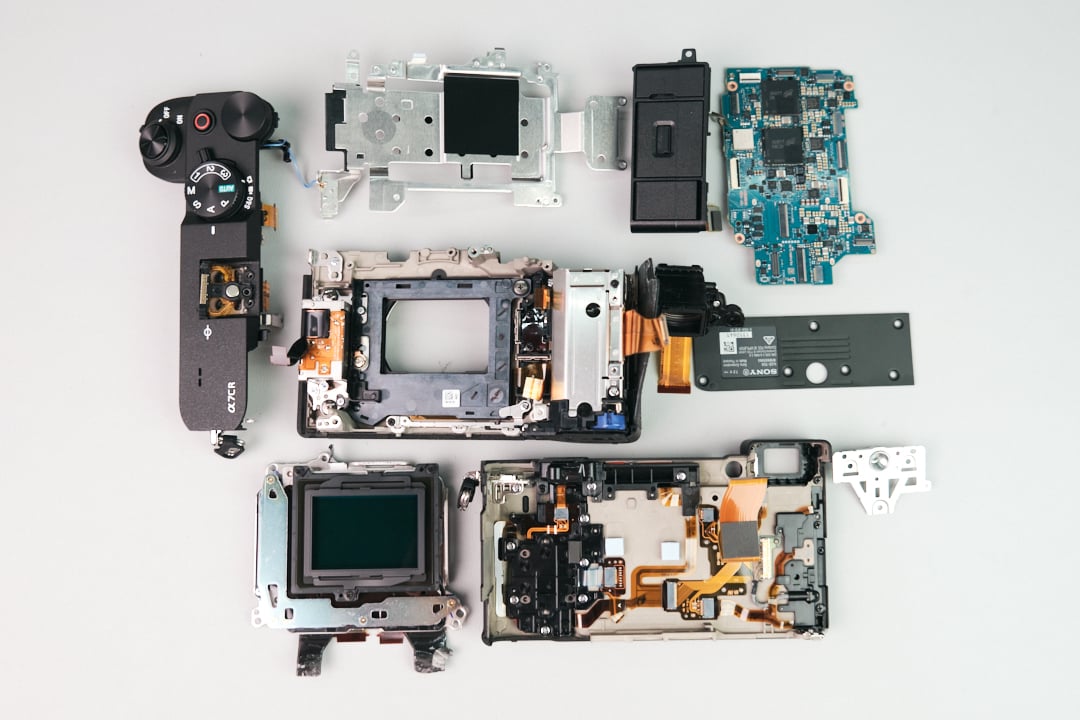 Stripped to the bare bones: a Sony A7CR teardown