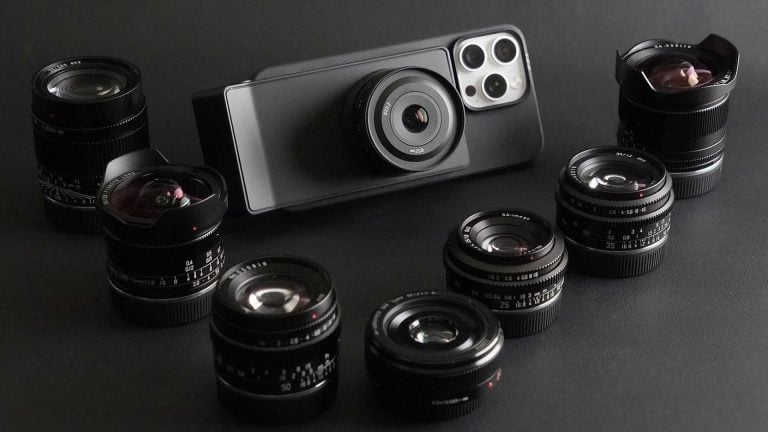 SwitchLens Micro Four Thirds smartphone camera